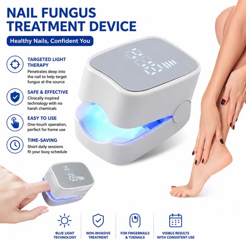 Portable nail fungus treatment - portable,