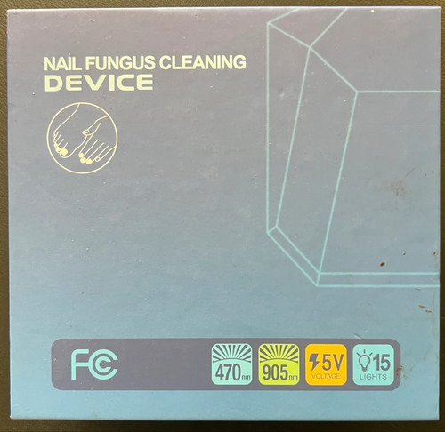 Nail fungus cleaning - nail, device