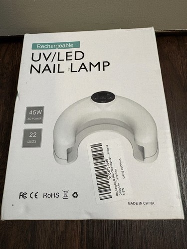 Rechargeable led nail lamp - rechargeable, uv/led