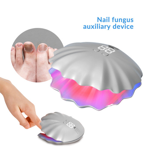Nail fungus led blue - fungus, red