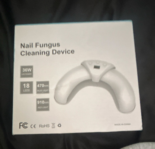 Nail fungus cleaning device - nail,